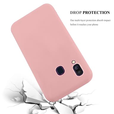 Suojakuori Samsung Galaxy A40 Kotelo (Vaaleanpunainen)