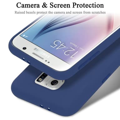 Samsung Galaxy S6 Suojakuori Kotelo Case (Sininen)