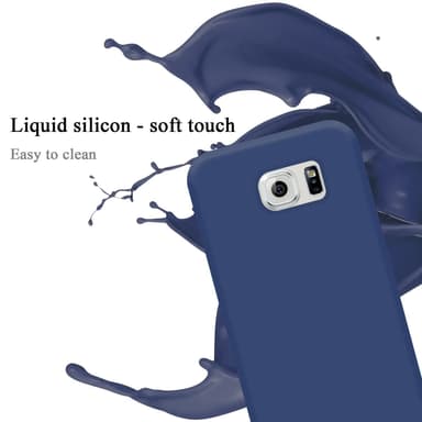 Samsung Galaxy S6 Suojakuori Kotelo Case (Sininen)