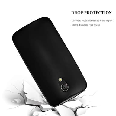 Motorola MOTO G2 Suojakuori Kotelo (Musta)