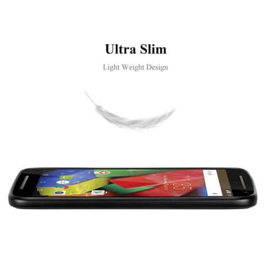 Motorola MOTO G2 Suojakuori Kotelo (Musta)