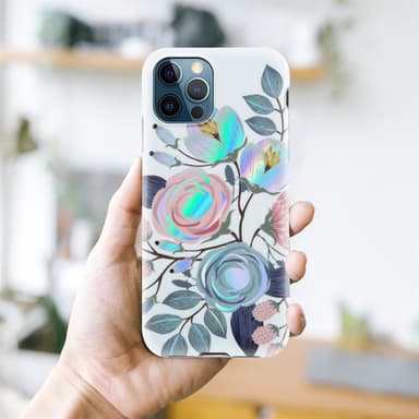 iPhone 12 PRO MAX Suojakuori Lompakkokotelo (Valkoinen)
