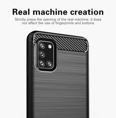 Suojakuori Samsung Galaxy A31 Kotelo (Musta)