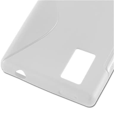 LG OPTIMUS GJ Suojakuori Cover (Läpinäkyvä)