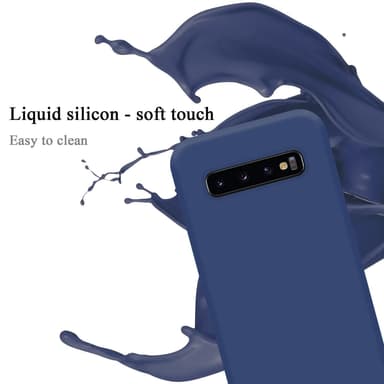 Samsung Galaxy S10 5G Suojakuori Kotelo (Sininen)