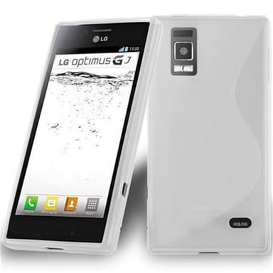 LG OPTIMUS GJ Suojakuori Cover (Läpinäkyvä)