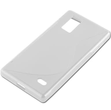 LG OPTIMUS GJ Suojakuori Cover (Läpinäkyvä)