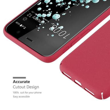 HTC U PLAY Suojakuori Kotelo Case (Punainen)
