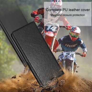 OnePlus Nord 2T Suojakuori Lompakkokotelo (Musta)
