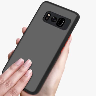 Samsung Galaxy S8 Suojakuori Kotelo (Musta)