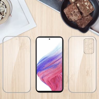 Samsung Galaxy A53 5G Suojakuori Cover (Läpinäkyvä)