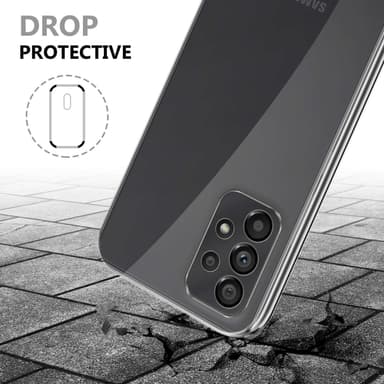 Samsung Galaxy A53 5G Suojakuori Cover (Läpinäkyvä)