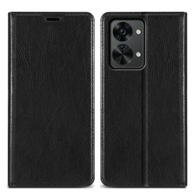 OnePlus Nord 2T Suojakuori Lompakkokotelo (Musta)