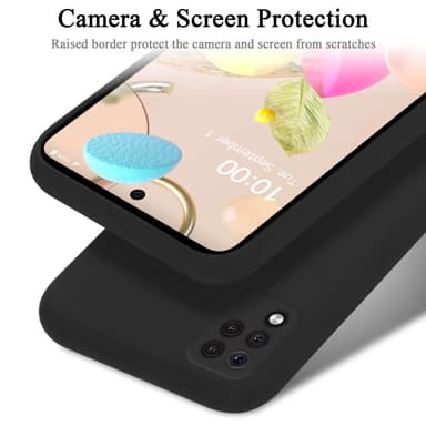 LG K42 Suojakuori Kotelo Case (Musta)