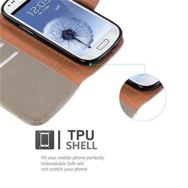 Samsung Galaxy S3 MINI Suojakuori Lompakkokotelo