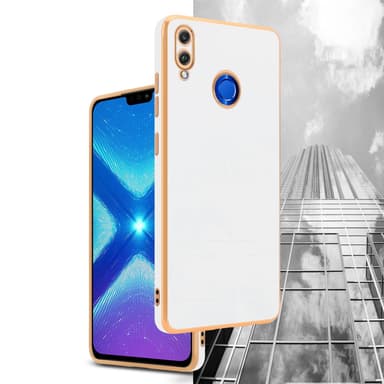 Honor 8X Suojakuori Case Cover (Valkoinen)