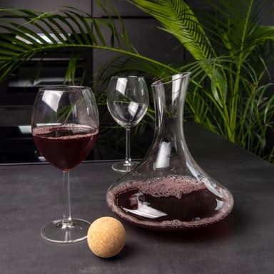 Viinikahvi / Decanter Lasinen karahvi 1,8 litraa