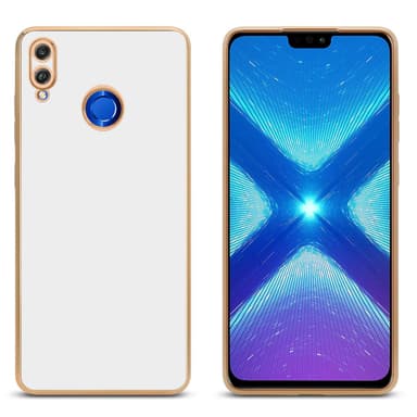 Honor 8X Suojakuori Case Cover (Valkoinen)