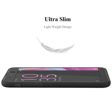 Sony Xperia XA Suojakuori Kotelo Case (Musta)