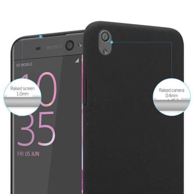 Sony Xperia XA Suojakuori Kotelo Case (Musta)