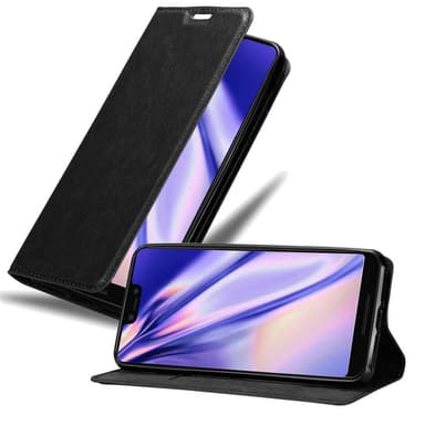 Google PIXEL 3 XL Suojakuori Lompakkokotelo (Musta)