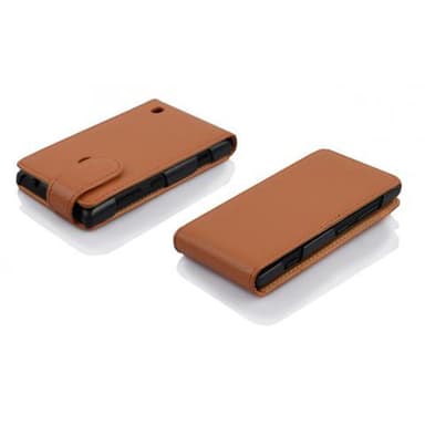 Huawei ASCEND G700 Suojakuori Lompakkokotelo (Ruskea)