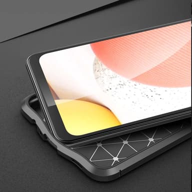 Samsung Galaxy A12 / M12 Suojakuori Cover (Musta)