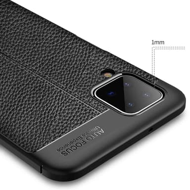 Samsung Galaxy A12 / M12 Suojakuori Cover (Musta)