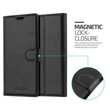 Sony Xperia XZ / XZs Suojakuori Lompakkokotelo (Musta)