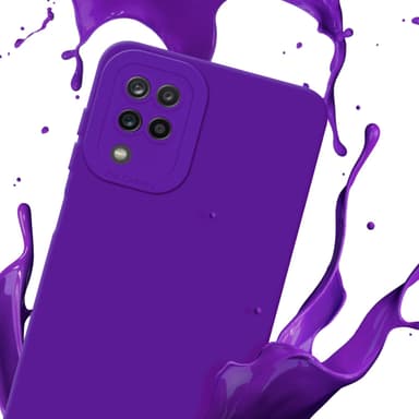 Samsung Galaxy A12 / M12 Suojakuori Kotelo (Violetti)