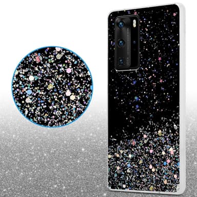 Huawei P40 PRO / P40 PRO+ Suojakuori Kotelo (Musta)