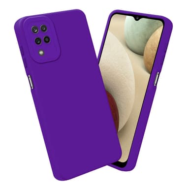 Samsung Galaxy A12 / M12 Suojakuori Kotelo (Violetti)
