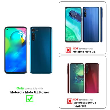 Motorola MOTO G8 POWER 3x Näytönsuoja Karkaistu lasi