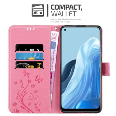 Oppo FIND X5 LITE / Reno7 5G Suojakuori Lompakkokotelo