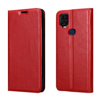 ZTE Blade V2020 Suojakuori Lompakkokotelo (Punainen)