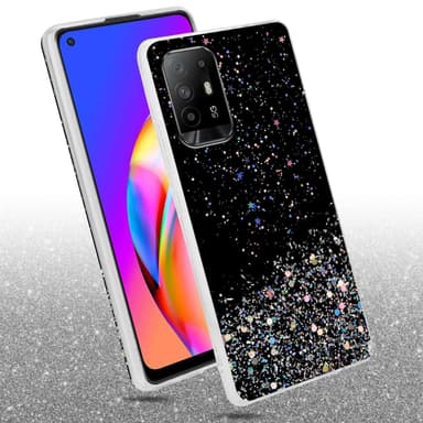 Oppo A94 5G Suojakuori Kotelo (Musta)