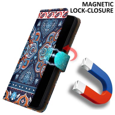 OnePlus 5 Suojakuori Lompakkokotelo (Sininen)