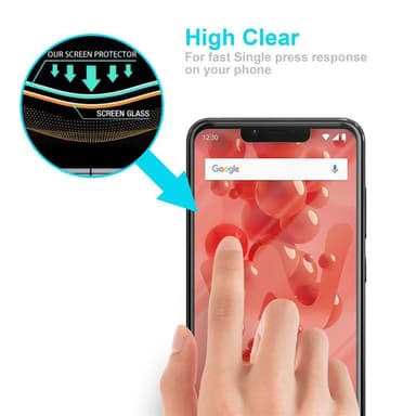 WIKO VIEW 2 PLUS Näytönsuoja Karkaistu lasi Suojakalvo