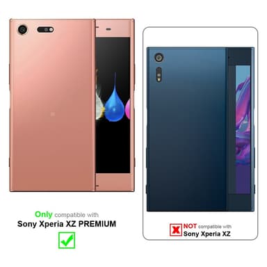 Sony Xperia XZ PREMIUM Suojakuori Kotelo (Hopea)