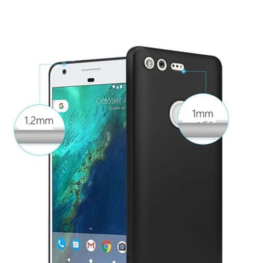 Google PIXEL Suojakuori Kotelo (Musta)