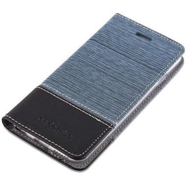 iPhone 6 / 6S Suojakuori Lompakkokotelo (Sininen)