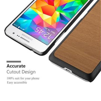 Samsung Galaxy GRAND PRIME Suojakuori Kotelo (Ruskea)