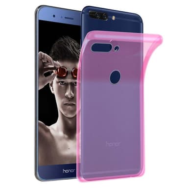 Honor V9 Suojakuori Kotelo (Vaaleanpunainen)