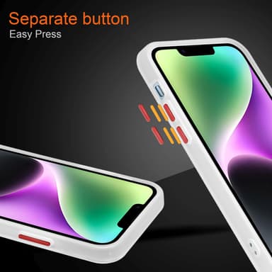 iPhone 14 Suojakuori Kotelo (Läpinäkyvä)
