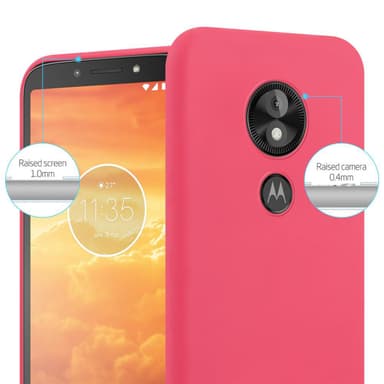 Suojakuori Motorola MOTO E5 PLAY Kotelo (Punainen)