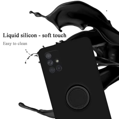 Samsung Galaxy A51 4G / M40s Suojakuori Kotelo (Musta)