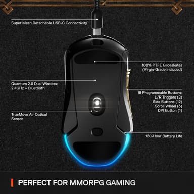 SteelSeries Aerox 9 langaton pelihiiri (WOW Limited Edition)