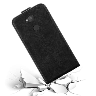 Sony Xperia L2 Suojakuori Lompakkokotelo (Musta)