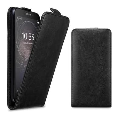 Sony Xperia L2 Suojakuori Lompakkokotelo (Musta)