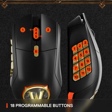 SteelSeries Aerox 9 langaton pelihiiri (WOW Limited Edition)